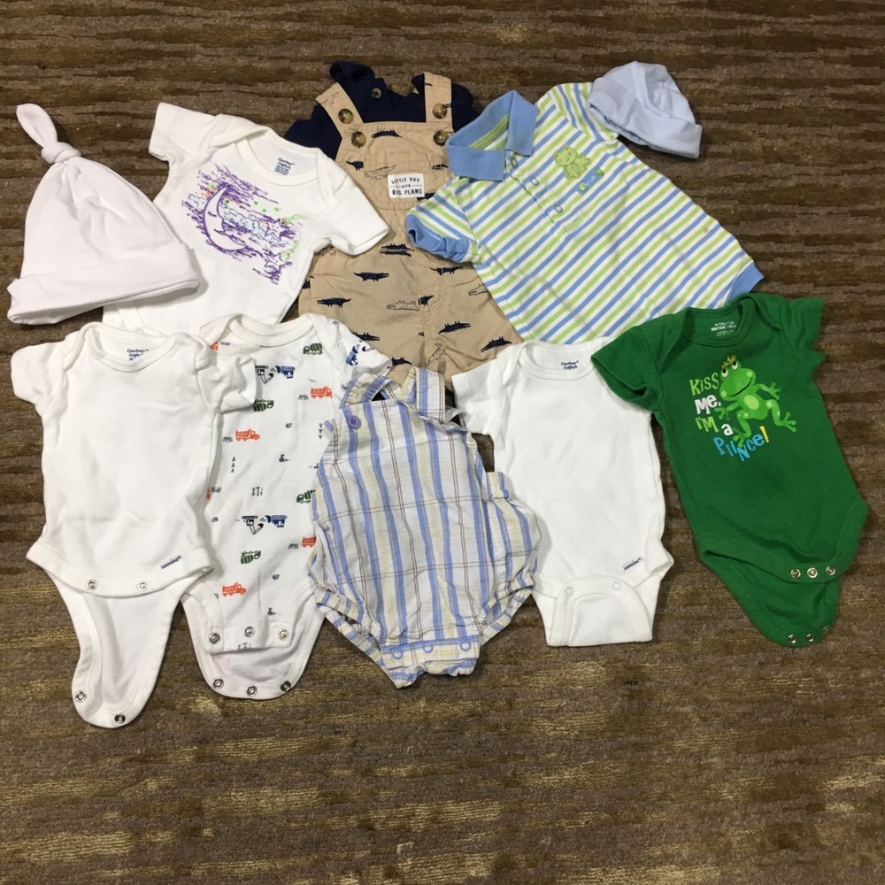 New born clothes lot #2 - 13 pieces